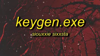 siouxxie sixxsta - keygen.exe (sped up) why so serious?