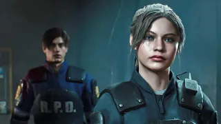 Claire & Leon in Classic RPD Uniform - Resident Evil 2 Remake