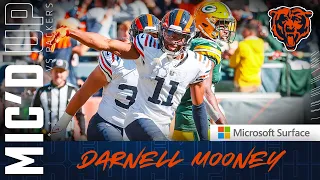 Darnell Mooney Mic'd Up vs Packers 'I couldn't see the ball' | Chicago Bears