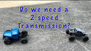 FCX24 two speed really needed? SCX24 with FMS axles Vs stock FCX24