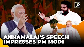“Today in your presence…” K Annamalai’s speech impresses PM Modi; draws cheers with continuous claps