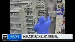 Surveillance video shows violent Walgreens Pharmacy robbery in Lake Worth