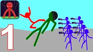 STICKMAN PROJECT - Walkthrough Gameplay Part 1 - INTRO (Android Games)