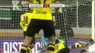 Augsburg 1-3 Dortmund All Goals And Highlights 20/03/2016  HD
