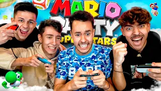 EL DÍA QUE SE ROMPIÓ LA AMISTAD | MARIO PARTY CON EL ESCUADRÓN - TheGrefg