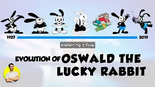 Evolution of OSWALD THE LUCKY RABBIT, Disney's Original Mickey - 92 Years Explained