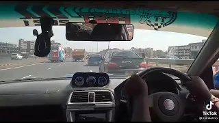 Subaru racing along thika superhighway 😝🤫