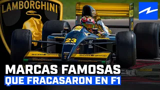 3 MARCAS AUTOMOTRICES QUE FRACASARON EN LA F1