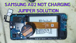 samsung A02 tidak bisa di cas | charging jumper solution