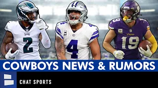 Cowboys Rumors & News: Darius Slay Trade? Sign Adam Thielen? Dak Contract Restructure + OBJ Latest