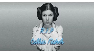 R.I.P Carrie Fisher [Farewell Princess Leia]