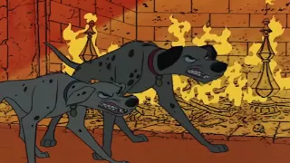 101 Dalmatians Pongo fights Jasper and Perdita fights Horace HD