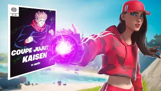 TOURNOI JUJUTSU KAISEN sur FORTNITE ! 🎮🏆 (TOP 200 EUROPE !!) | Code "zetfar" #EpicAmbassador