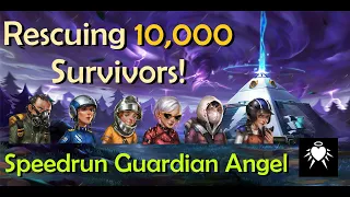 Rescuing 10,000 Survivors! Speedrunning the Guardian Angel Banner - Fortnite StW