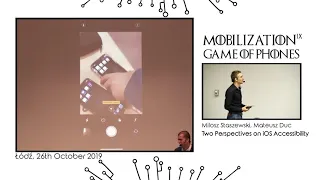 Two Perspectives on iOS Accessibility - Milosz Staszewski, Mateusz Duc