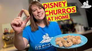 How To Make DISNEYLAND CHURROS at Home!