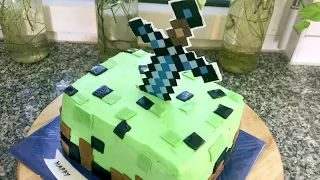 Minecraft Cake for game lovers!!