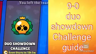9-0 duo showdown challenge guide | Brawl Stars