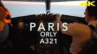 PARIS ORLY | A321 LANDING 4K