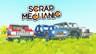 ТЮНИНГ моих машин из "Тачка на Прокачку" | ПОДАРКИ в SCRAP MECHANIC