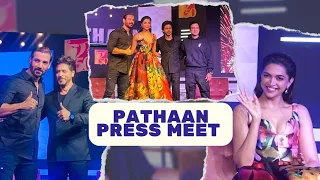 Pathaan press meet | Shah Rukh Khan, Deepika Padukone, John Abraham & Sidharth Anand part 2