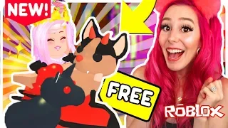 How To Get A FREE Legendary BAT DRAGON + EVIL UNICORN In Adopt Me   Roblox Adopt Me NEW Halloween Up