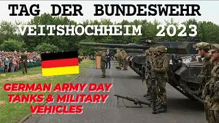 German army day 🇩🇪 Tag der Bundeswehr 2023 🇩🇪 Tanks & Military Vehicles showcase | Veitshöchheim |