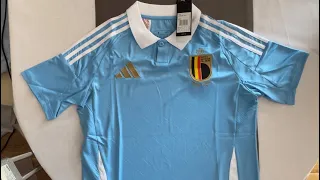 Belgium Euro 2024 Adidas Away Kit |minejerseys!