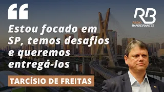 TARCÍSIO DE FREITAS esclarece possível candidatura à PRESIDÊNCIA: "Estou focado em SP"