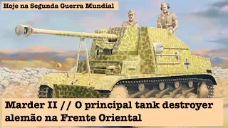 Marder II, o principal tank destroyer alemão na Frente Oriental