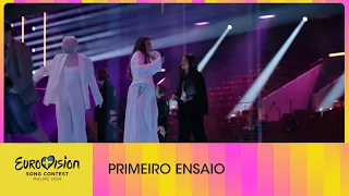 #Eurovision2024: primeiro ensaio em Malmö