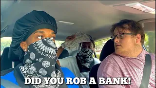 Robbing A Bank During Test Drive!