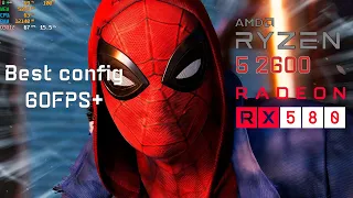 Marvel’s Spider Man Miles Morales || RX 580 8gb || Best Config 60fps ||