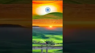 💞 Indian flag ⛳ song with nature ❤ status #short #status # nature video