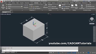 AutoCAD 3D Dimensioning Tutorial | AutoCAD 3D Dimension in Z Axis | AutoCAD 3D Tips and Tricks