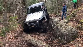 Off-Roading In The Rain At Brookridge