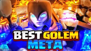 TOP LADDER with UNSTOPPABLE META in CLASH ROYALE _ GOLEM is BACK