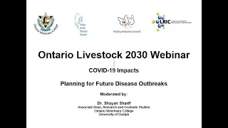 Ontario Livestock 2030 Webinar - COVID-19 lessons and planning for future pandemics and epidemics