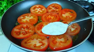 Do you have Tomatoes and Flour? Make this simple recipe that is delicious and inexpensive.