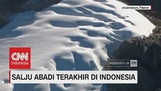 Salju Abadi Terakhir di Indonesia