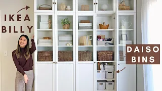 IKEA BILLY Bookcase UPGRADE | Craft Supply Organization Ideas!