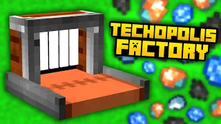 Minecraft Techopolis 2 | CONVEYOR BELTS & MASSIVE FURNACE! #2 [Modded Questing Factory]