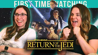 MOMS WATCH RETURN OF THE JEDI (1983) | First Time Watching Star Wars Episode VI