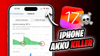 iOS 17 Akku schnell leer? 🪫 DAS musst du TUN...