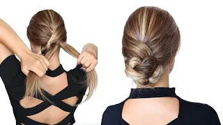 😍  Simple UPDO: Cute and easy styles 😍 Hairstyles for the Holidays