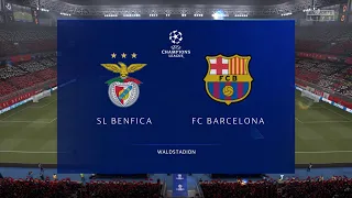 SL Benfica vs FC Barcelona (29/09/2021) UEFA Champions League FIFA 21