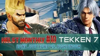 TEKKEN 7 - Winners SemiFinal - Joey Fury (Paul) vs. FightingGM (Lee) Helst Monthly #10 [4k/60fps]