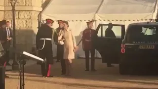 The Duchess Of Cambridge Takes The Salute At Beating Retreat 2019!