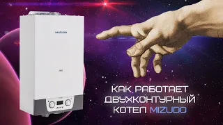 Газовый двухконтурный котел Mizudo m24t