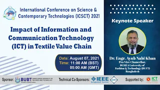 Impact of Information and Communication Technology (ICT) in Textile Value Chain. | IEEE BUBT SB